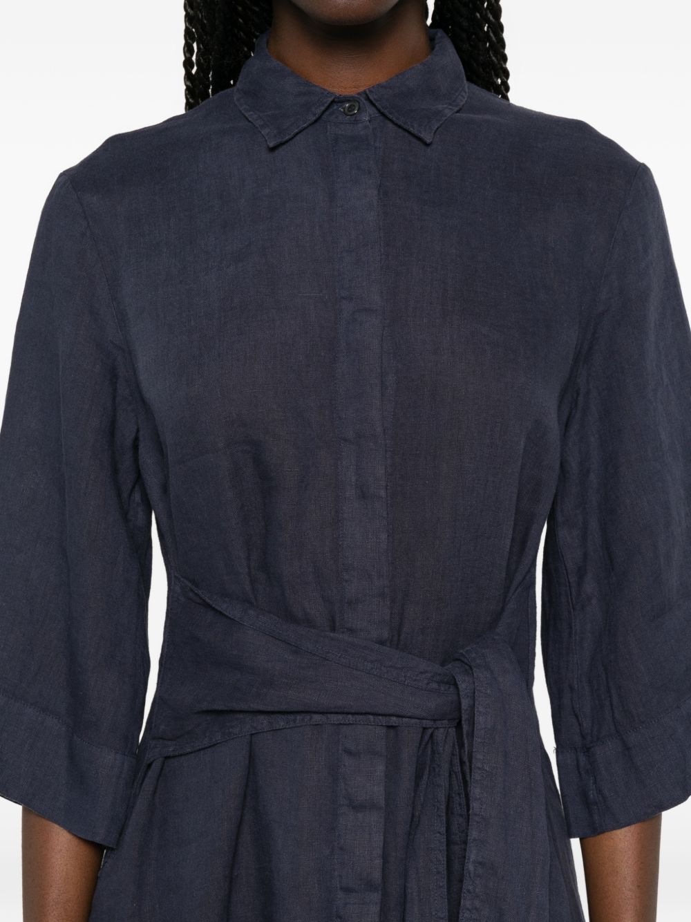 Archivio '67 Women's Linen Chemisier Dress