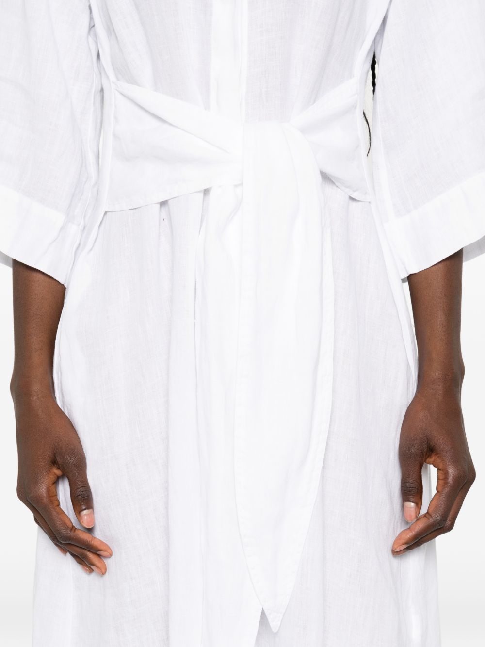 Archivio '67 Women's Linen Chemisier Dress