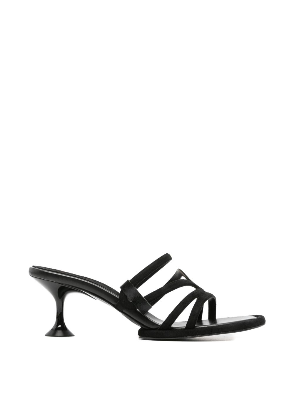 Sergio Rossi Women's Suede Leather Heel Sandals