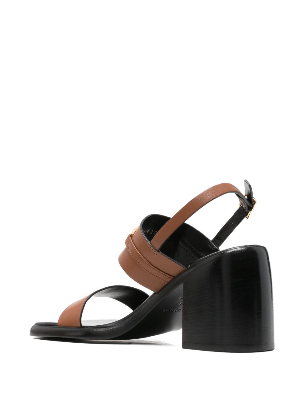Sergio Rossi Women's Leather Heel Sandals