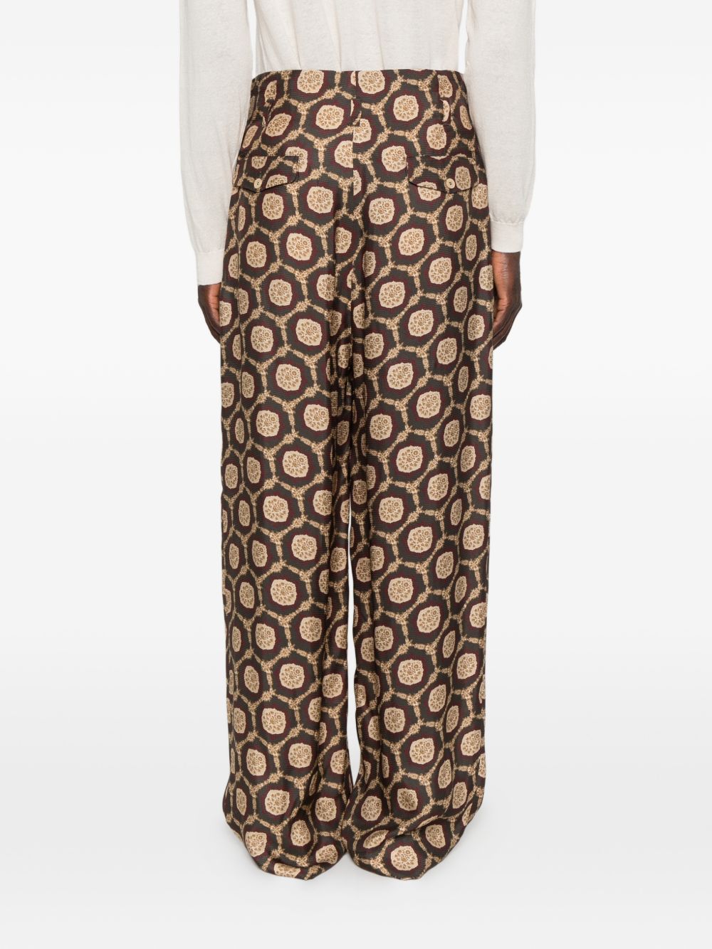 Emporio Armani Men's Printed Trousers