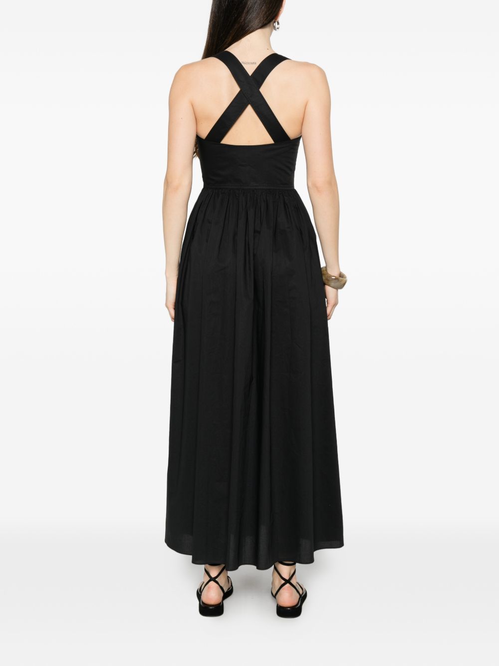 Matteau Women's Sleeveless Cotton Midi Dress