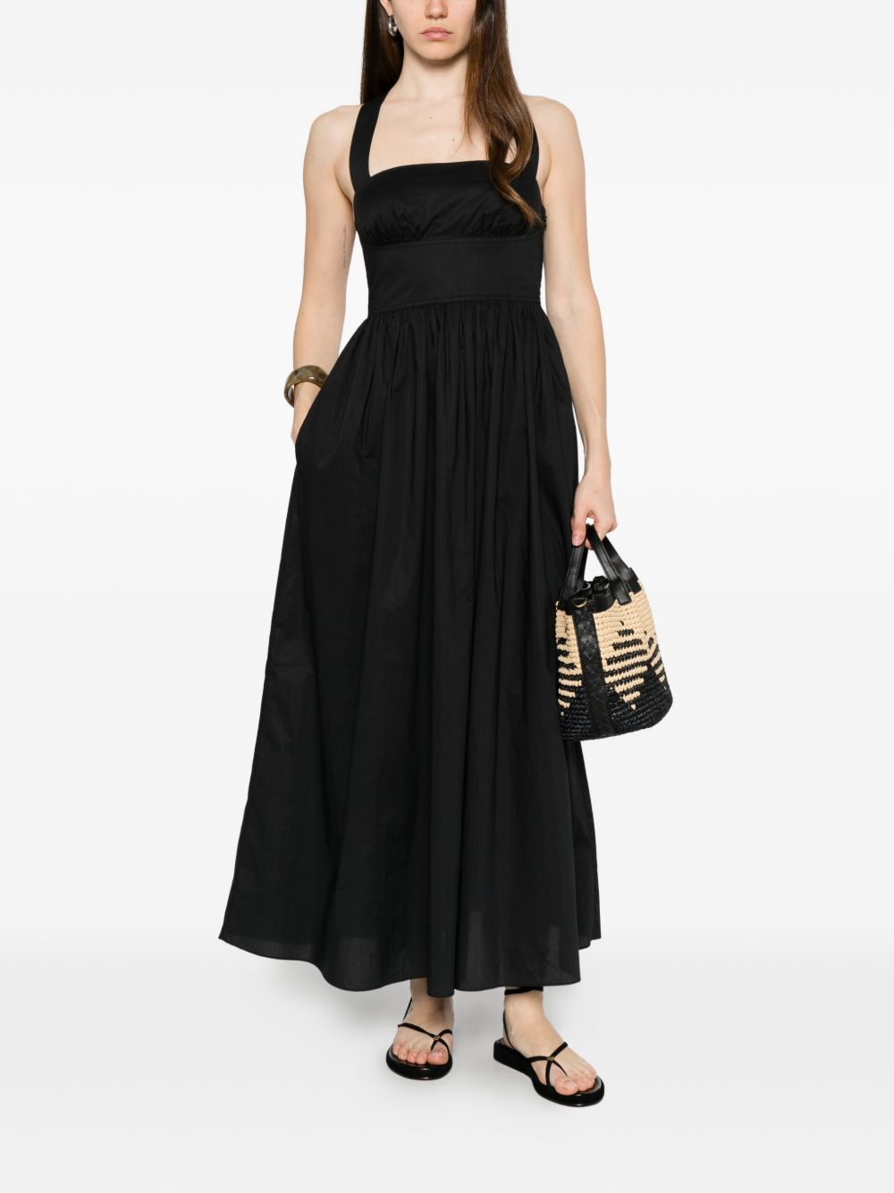 Matteau Women's Sleeveless Cotton Midi Dress