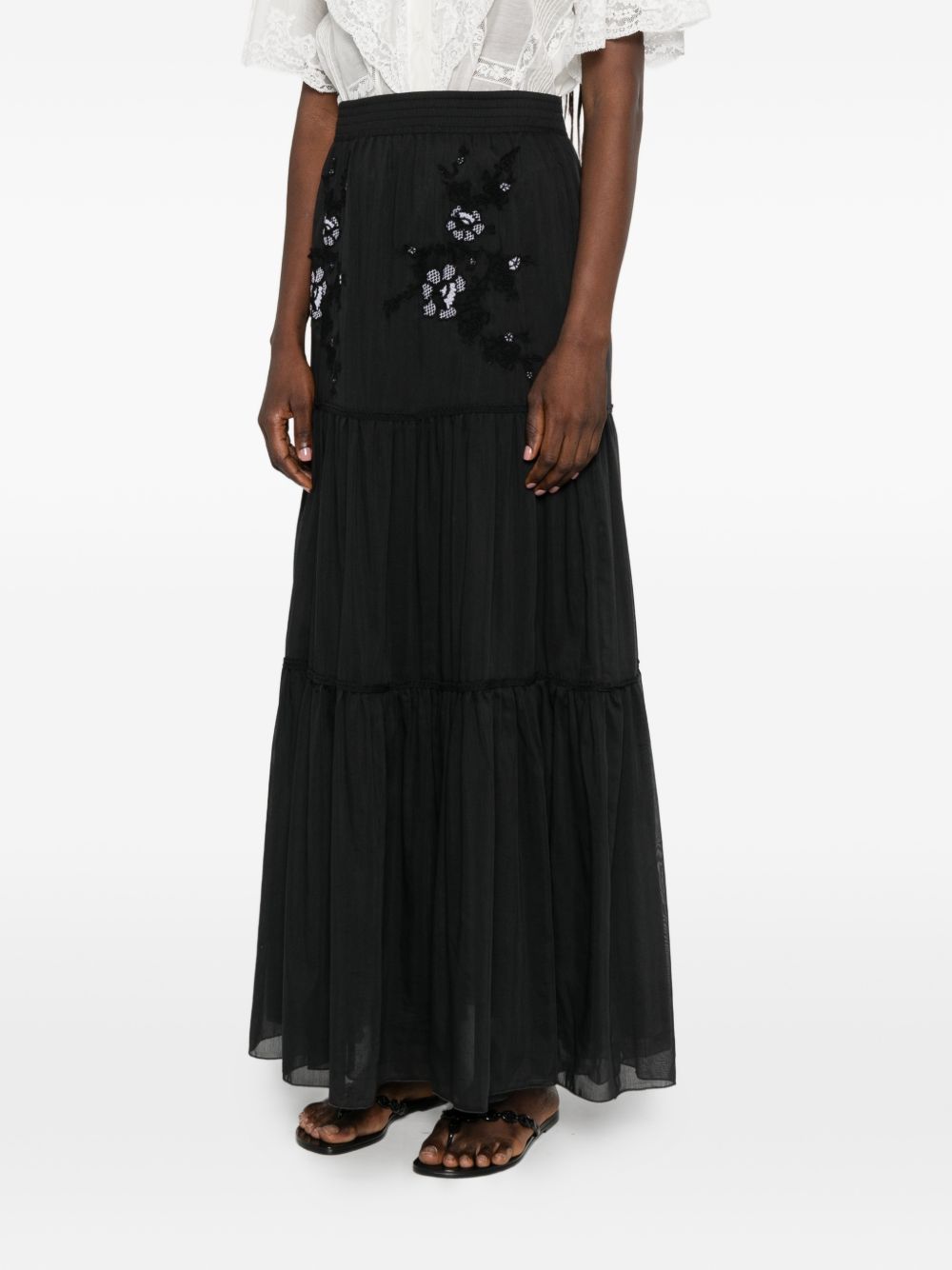 Ermanno Scervino Women's Cotton Long Skirt