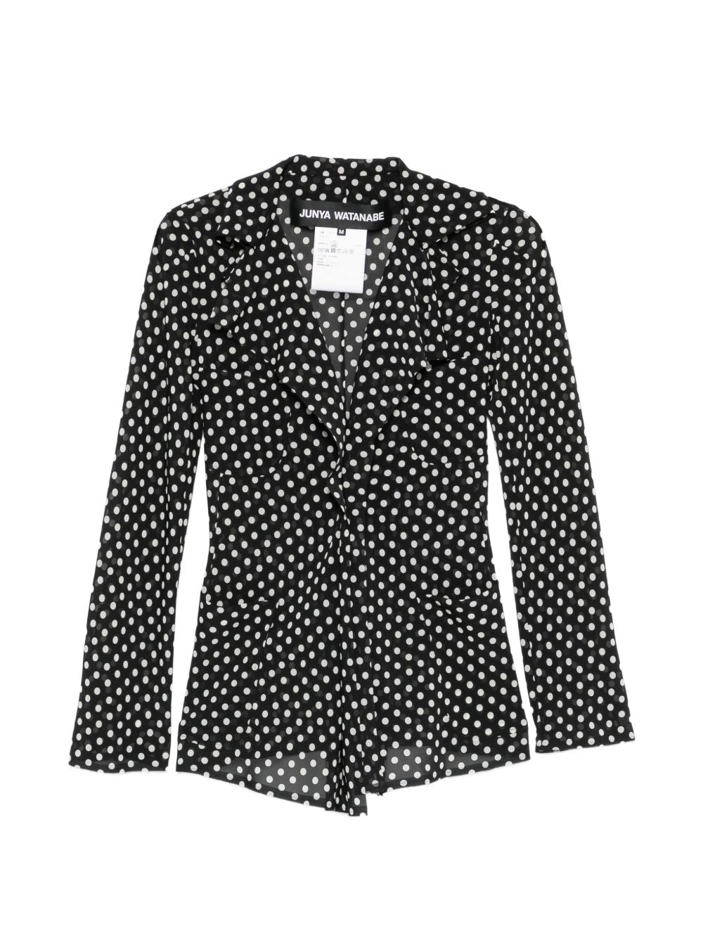 Junya Watanabe Women's Polka-Dot Ruffled Jacket