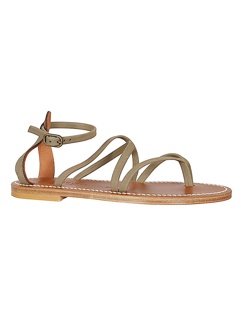 K Jacques St Tropez Women's Sandals Kaki