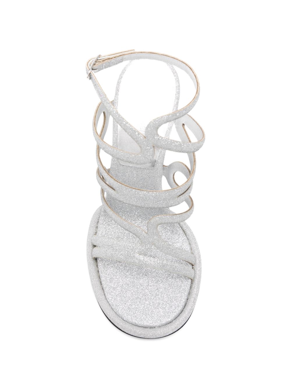 Sergio Rossi Women's Sandals Silver