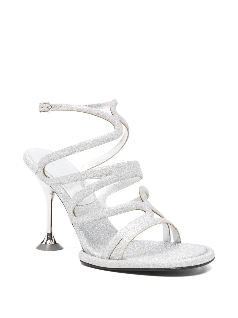 Sergio Rossi Women's Sandals Silver