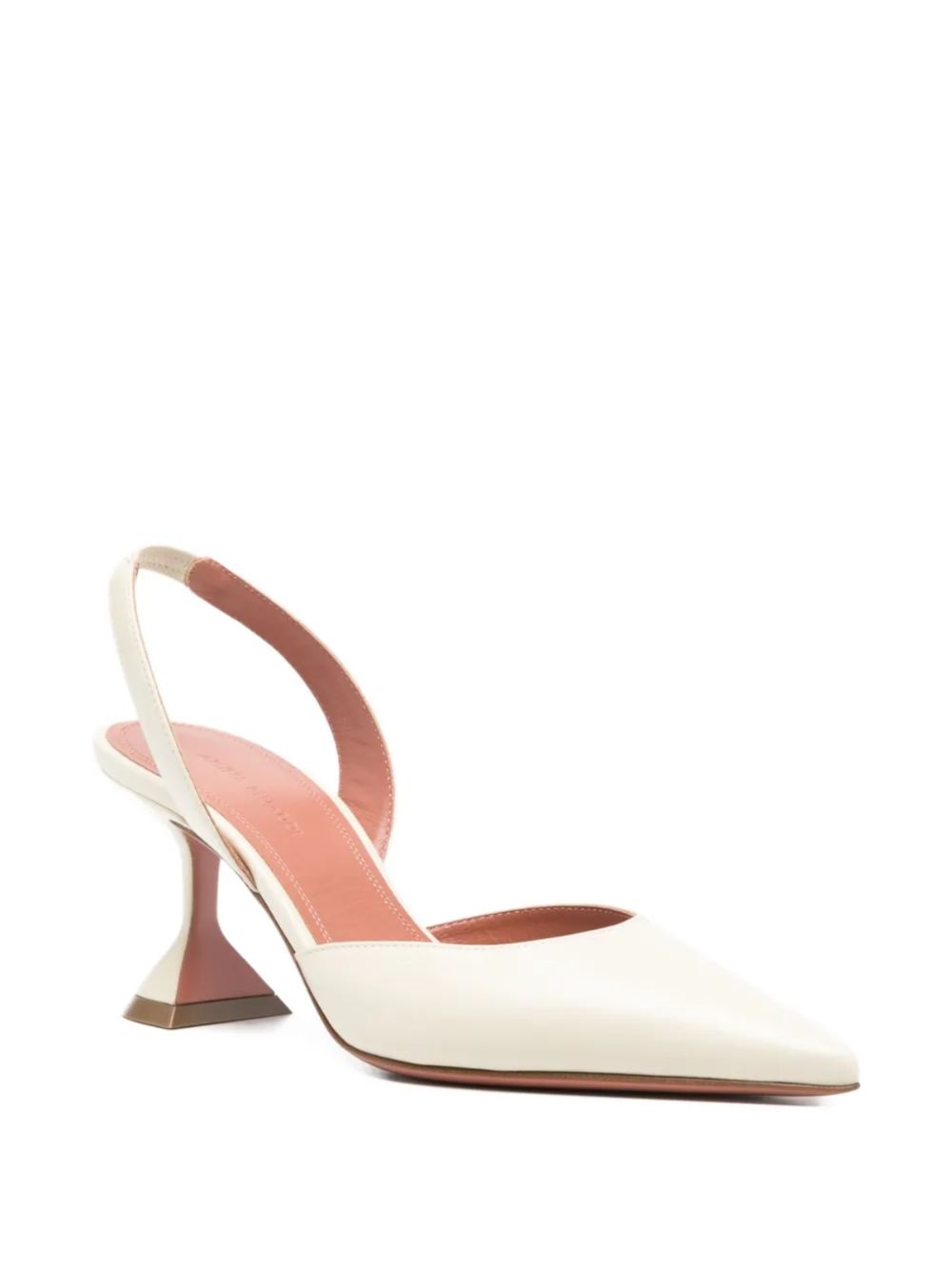 Amina Muaddi Women's With Heel White