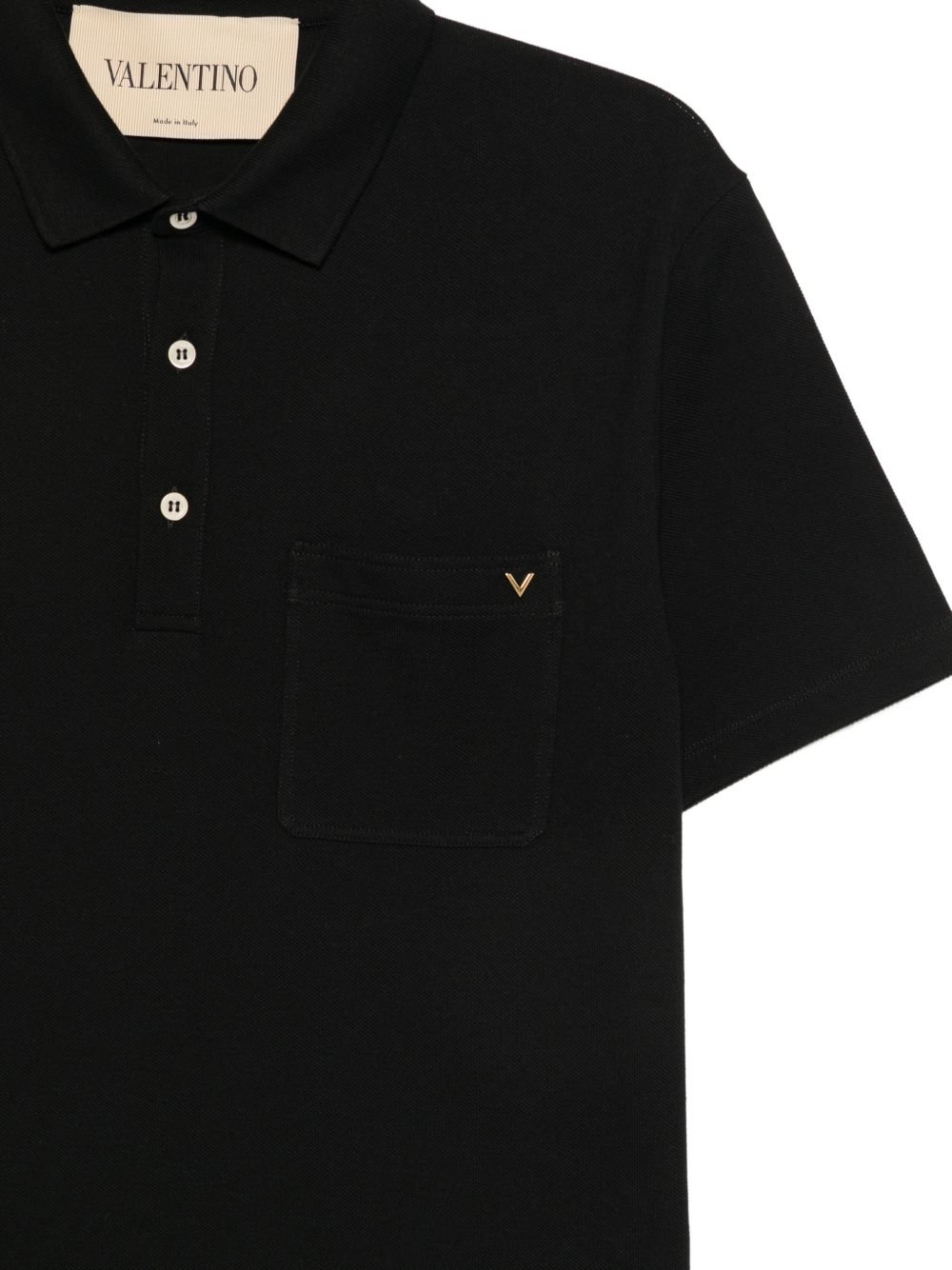 Valentino Men's T-Shirts And Polos Black