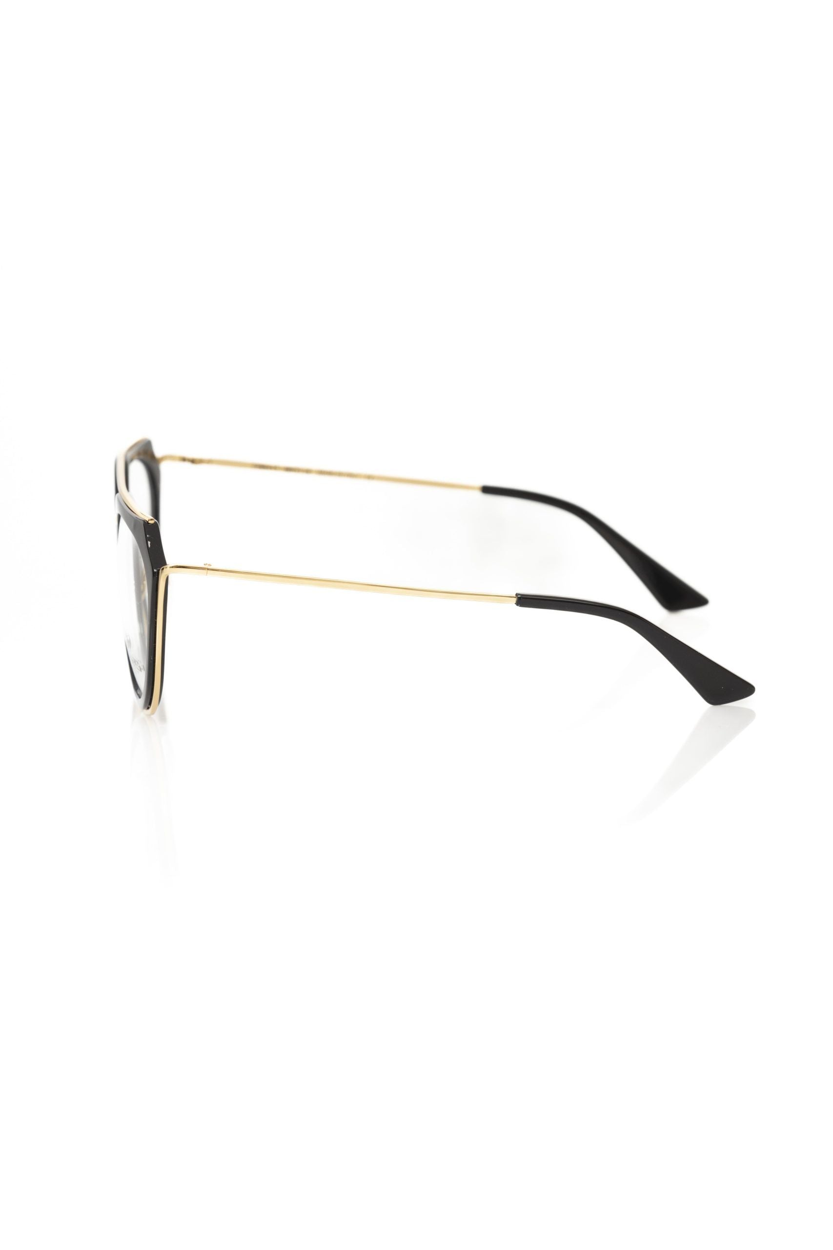 Frankie Morello Aviator-Style Chic Eyeglasses with Gold Women's Accents