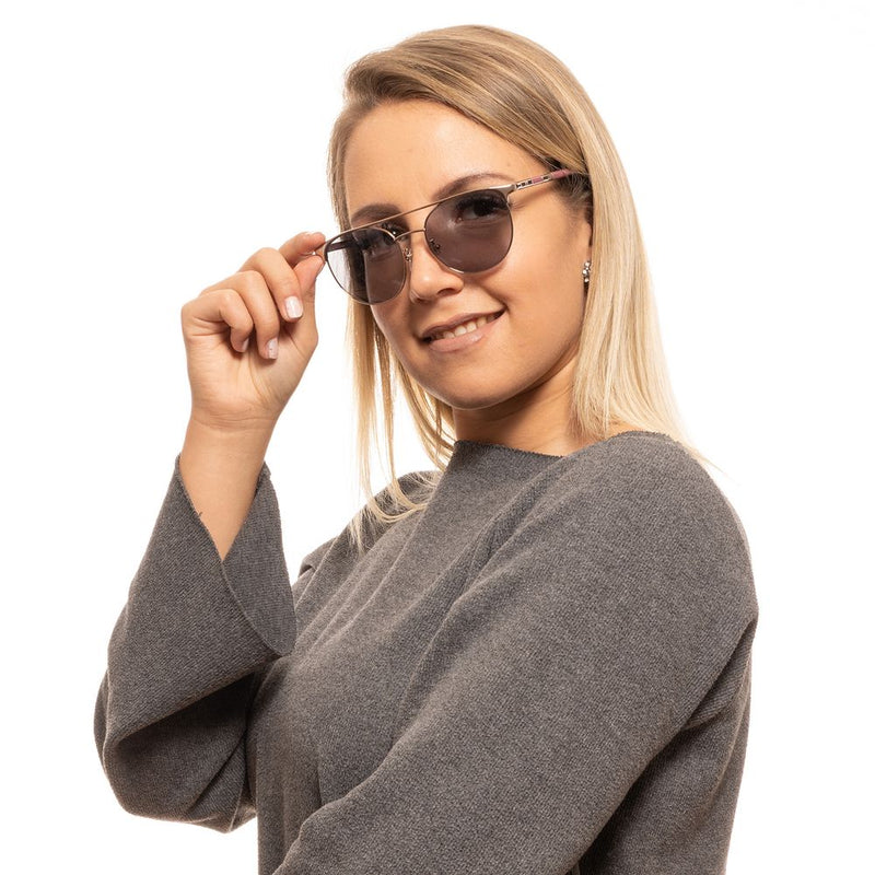Carolina Herrera Silver Women Women's Sunglasses