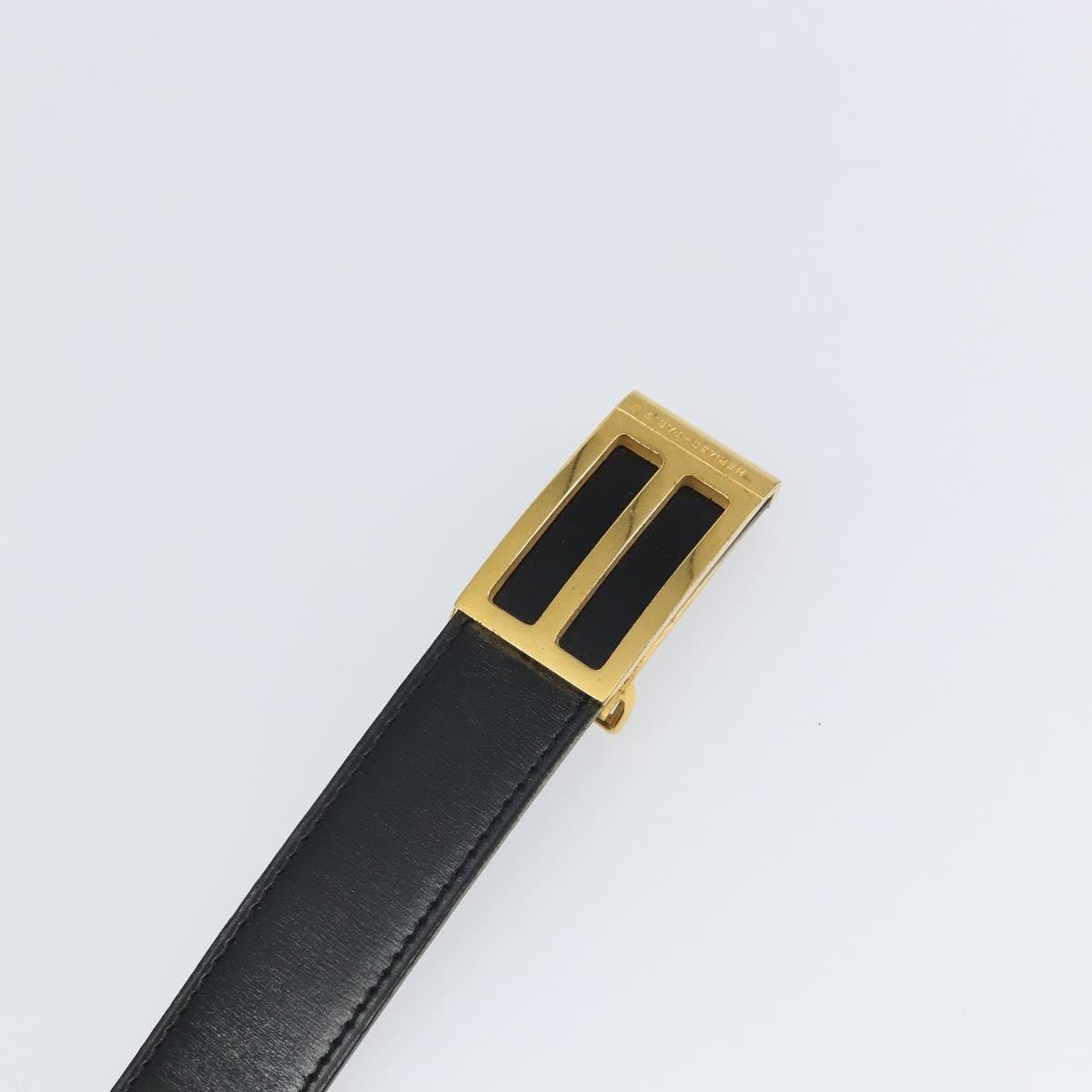 Hermes Buckle Belt Leather Black Leather Belts Accessory (Pre-Owned)