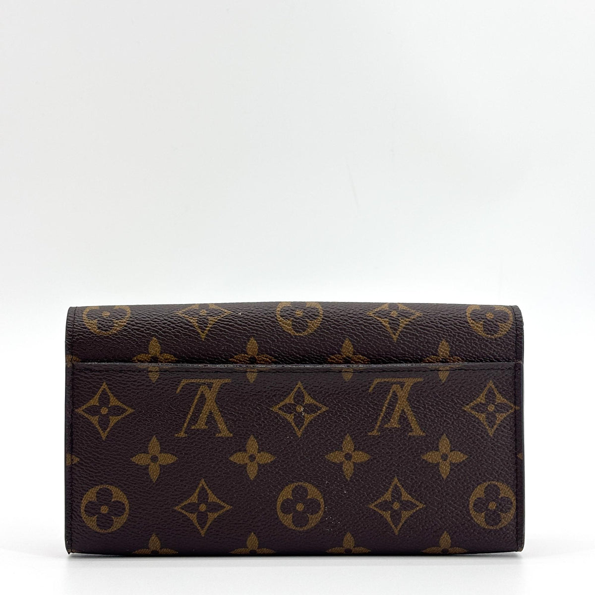 Louis Vuitton Jeanne Monogram Canvas Brown Canvas Wallets Accessory (Pre-Owned)