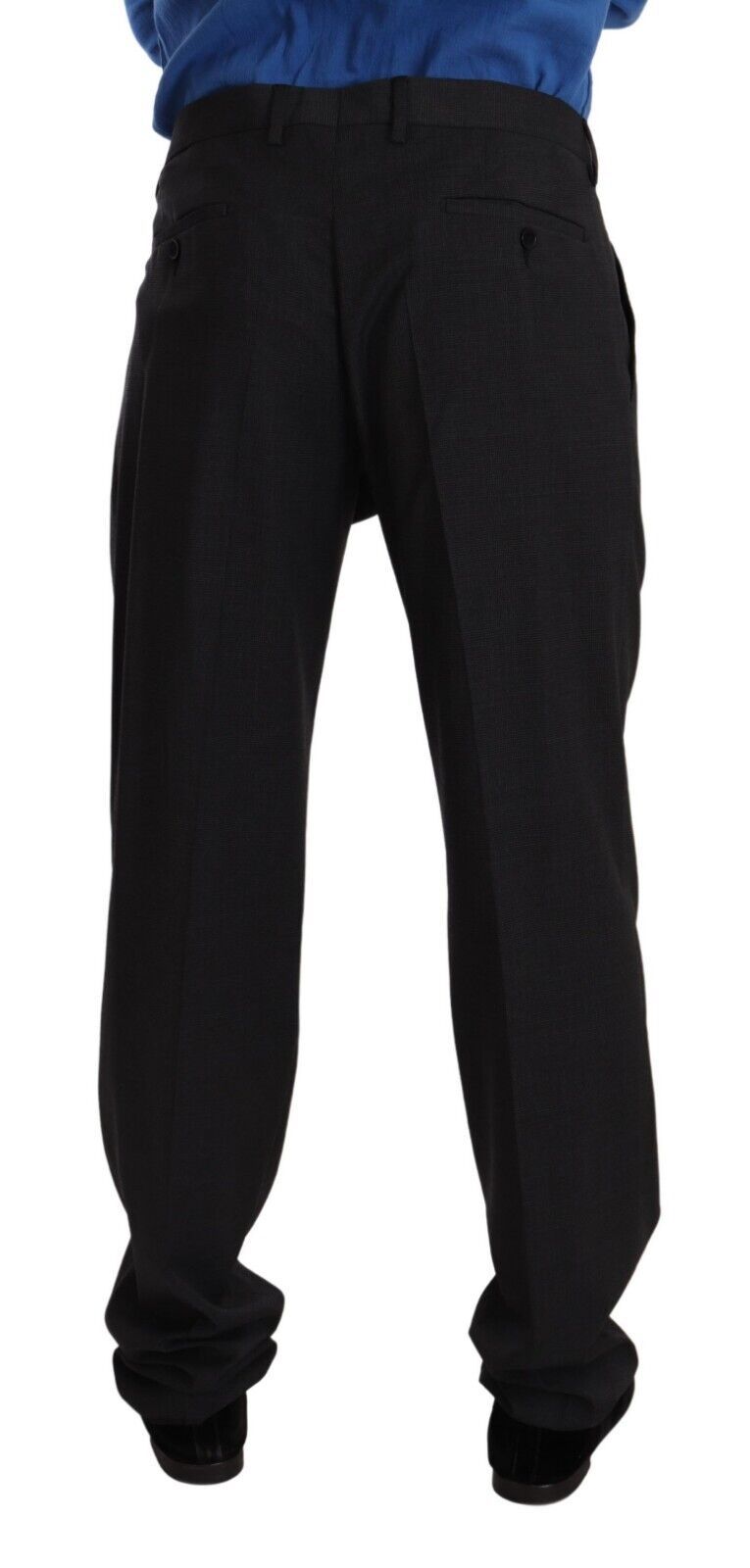 Dolce & Gabbana Bordeaux Cotton Stretch Skinny Men's Trouser (Pre-Owned)