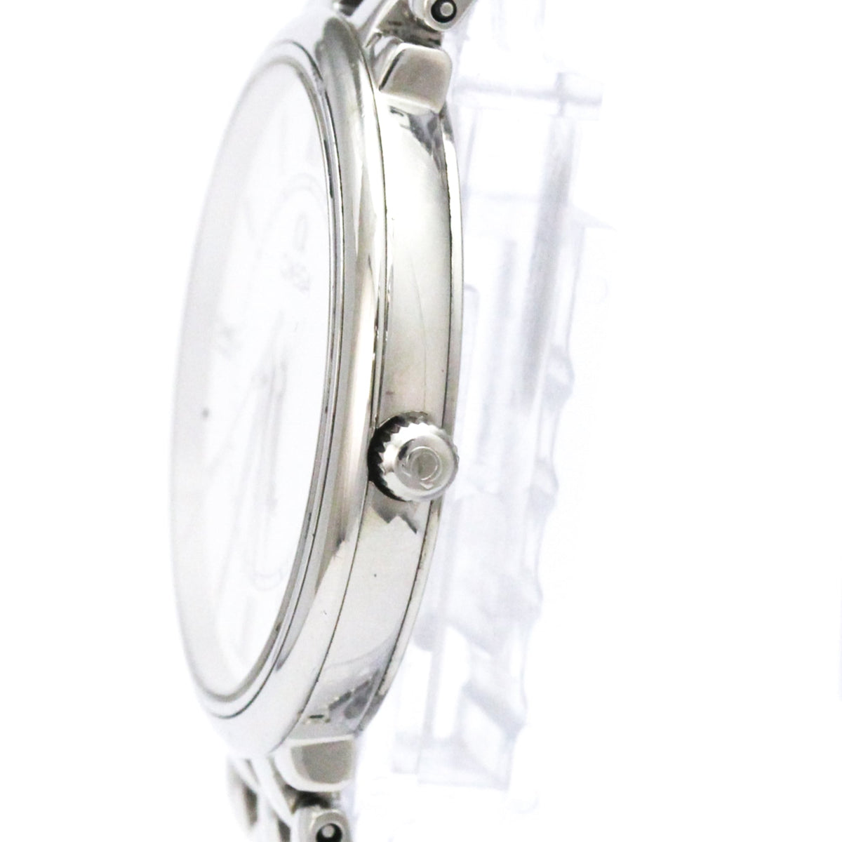Omega De Ville Prestige Quartz Stainless Steel Watch (Pre-Owned)