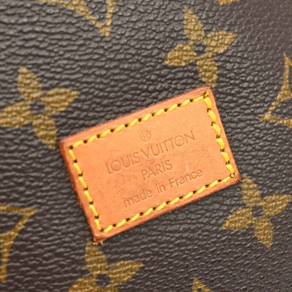 Louis Vuitton Saumur Monogram Canvas Brown Canvas Shoulder Bag Bag (Pre-Owned)