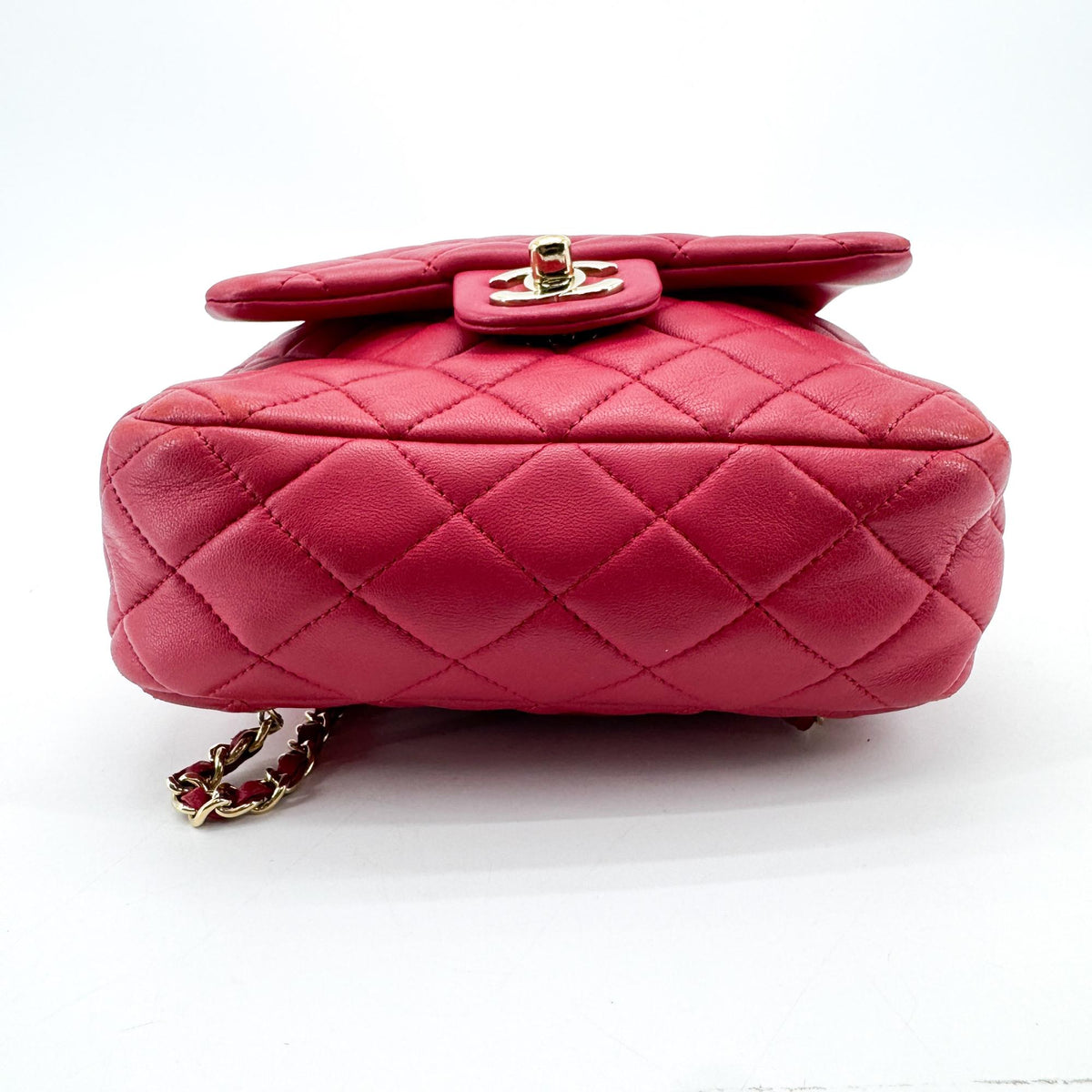 Chanel Backpack In Seoul Lambskin Pink Leather Backpack Bag (Pre-Owned)