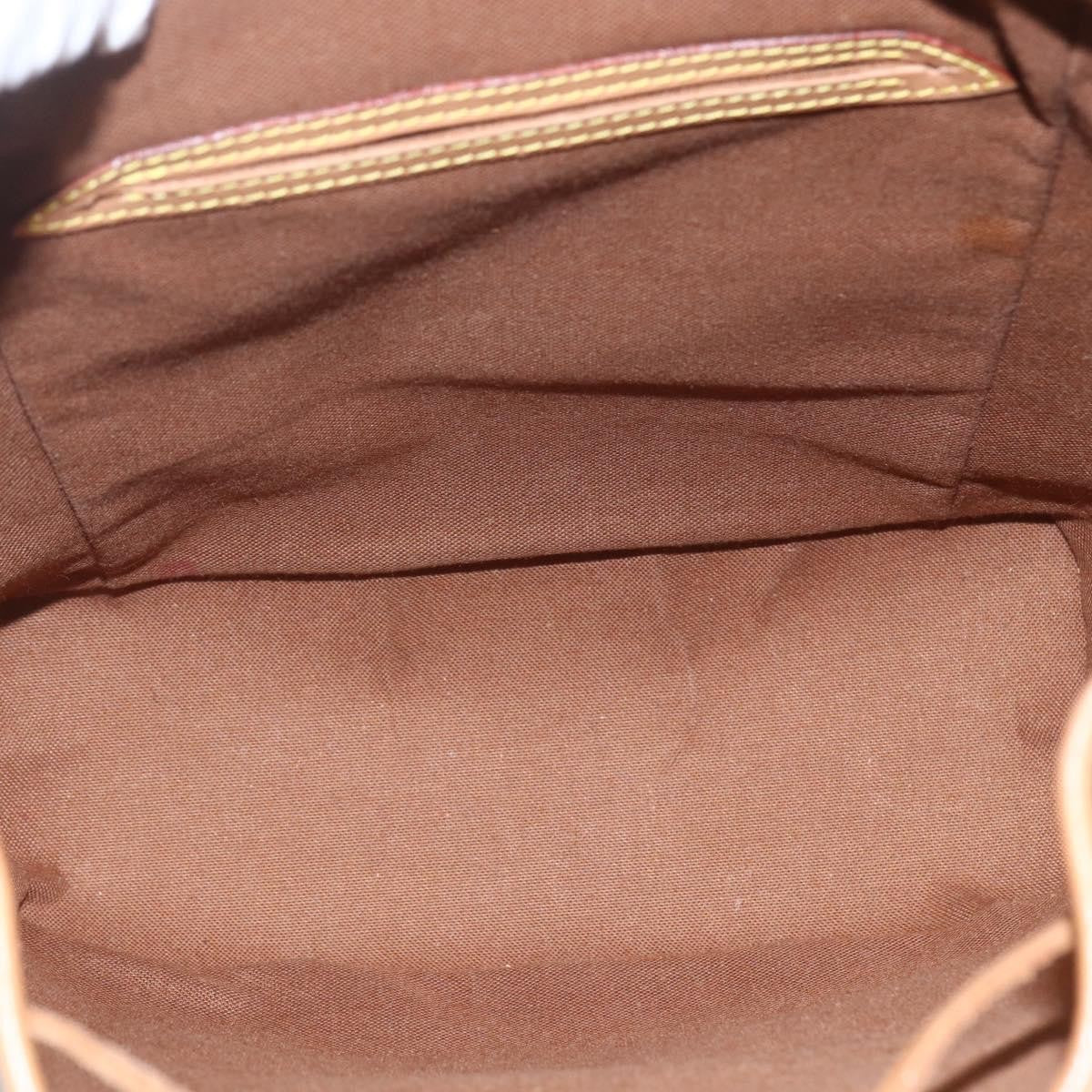 Louis Vuitton Vintage Montsouris Monogram Canvas Brown Canvas Backpack Bag (Pre-Owned)