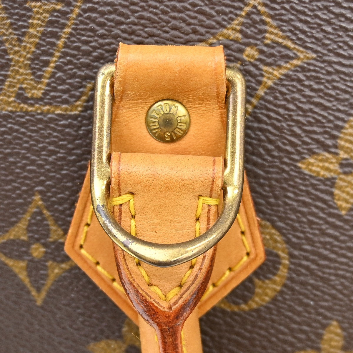 Louis Vuitton Alma Monogram Canvas Brown Canvas Handbag (Pre-Owned)