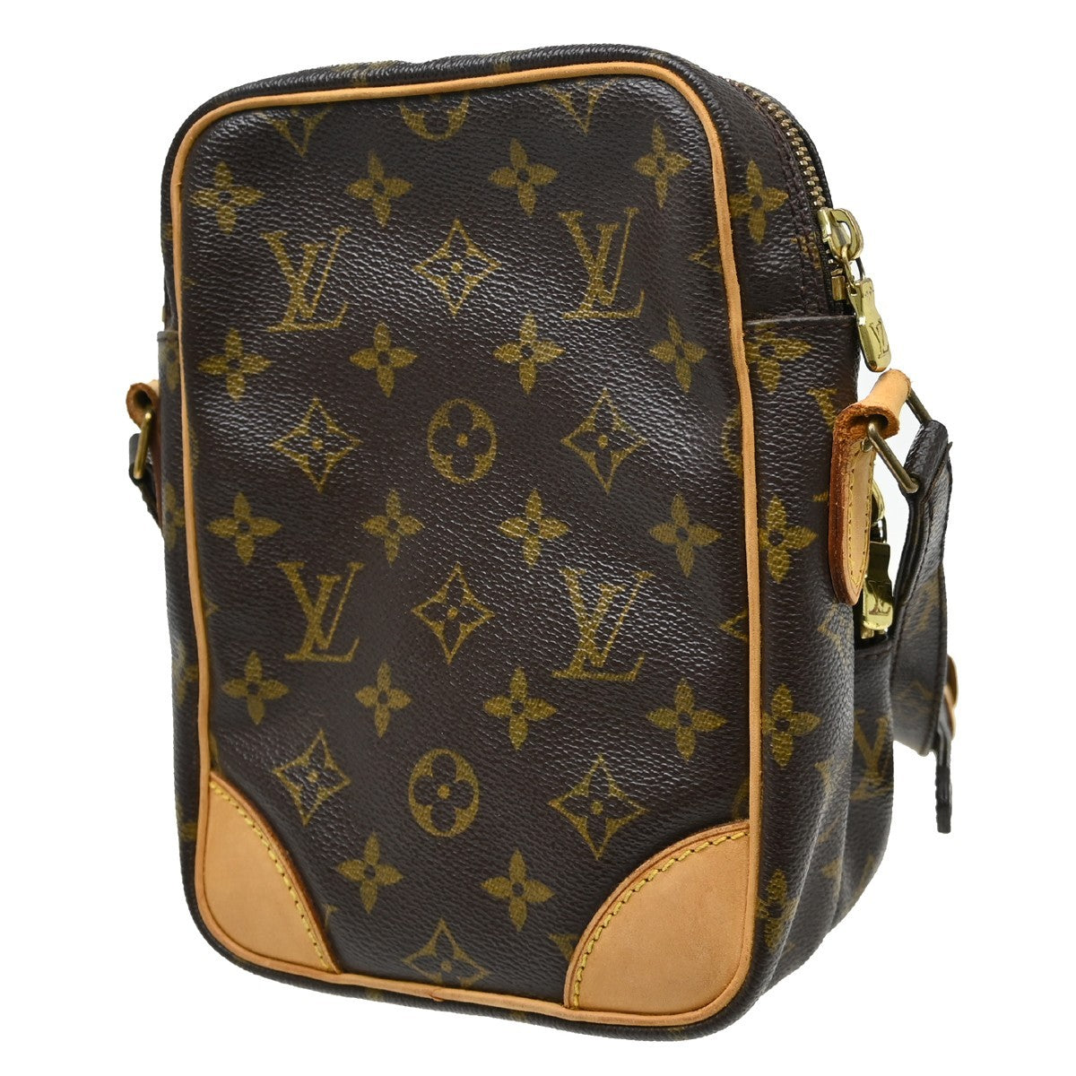 Louis Vuitton Amazone Monogram Canvas Brown Canvas Shoulder Bag Bag (Pre-Owned)