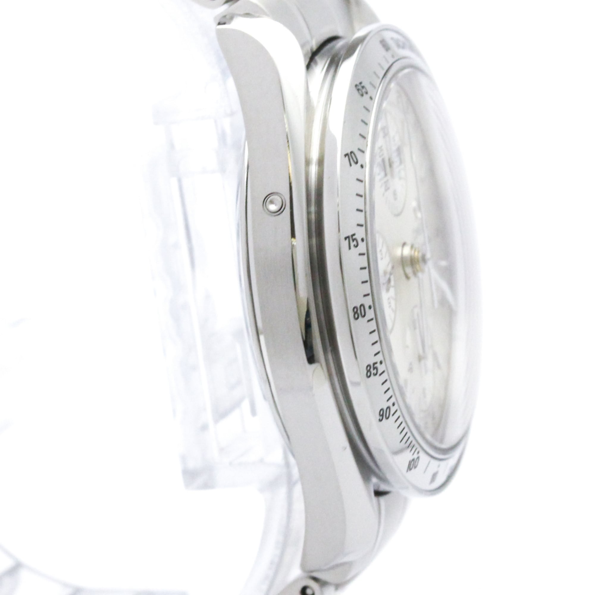 Omega Speedmaster Day-Date Chronograph Automatic Stainless Steel Watch (Pre-Owned)