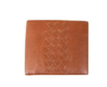 Bottega Veneta Men's Bifold Brown Leather Wallet With Woven Detail 196207 6318