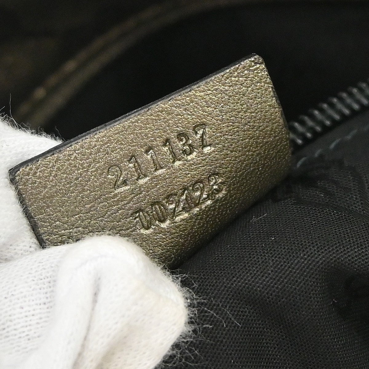 Gucci Plus Tote Gg Imprime Gold Canvas Tote Bag Bag (Pre-Owned)