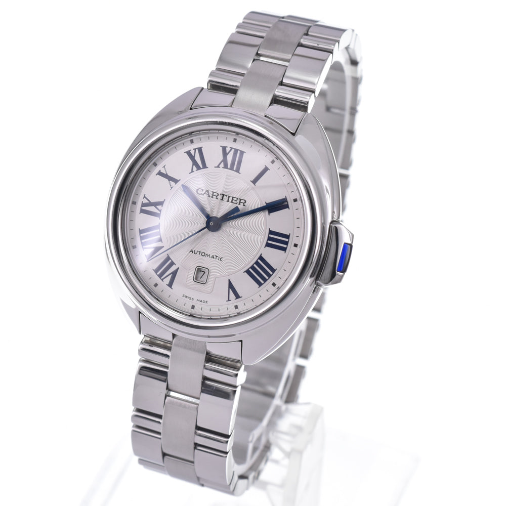 Cartier Cle De Cartier Automatic Stainless Steel Watch (Pre-Owned)