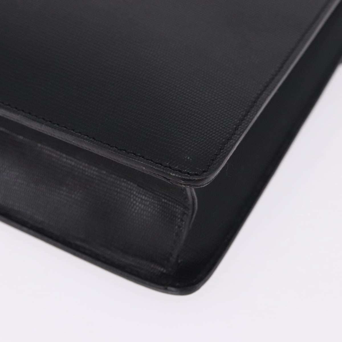 Celine Cartable Business Leather Black Leather Briefcase Bag (Pre-Owned)