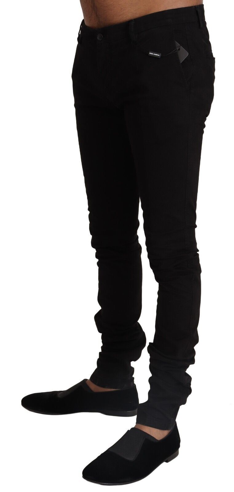 Dolce & Gabbana Elegant Slim Fit Skinny Pants for Men's Men