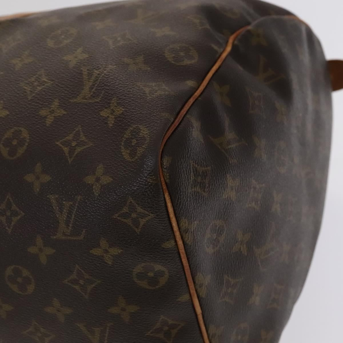 Louis Vuitton Keepall Monogram Canvas Brown Canvas Travel Bag Bag (Pre-Owned)