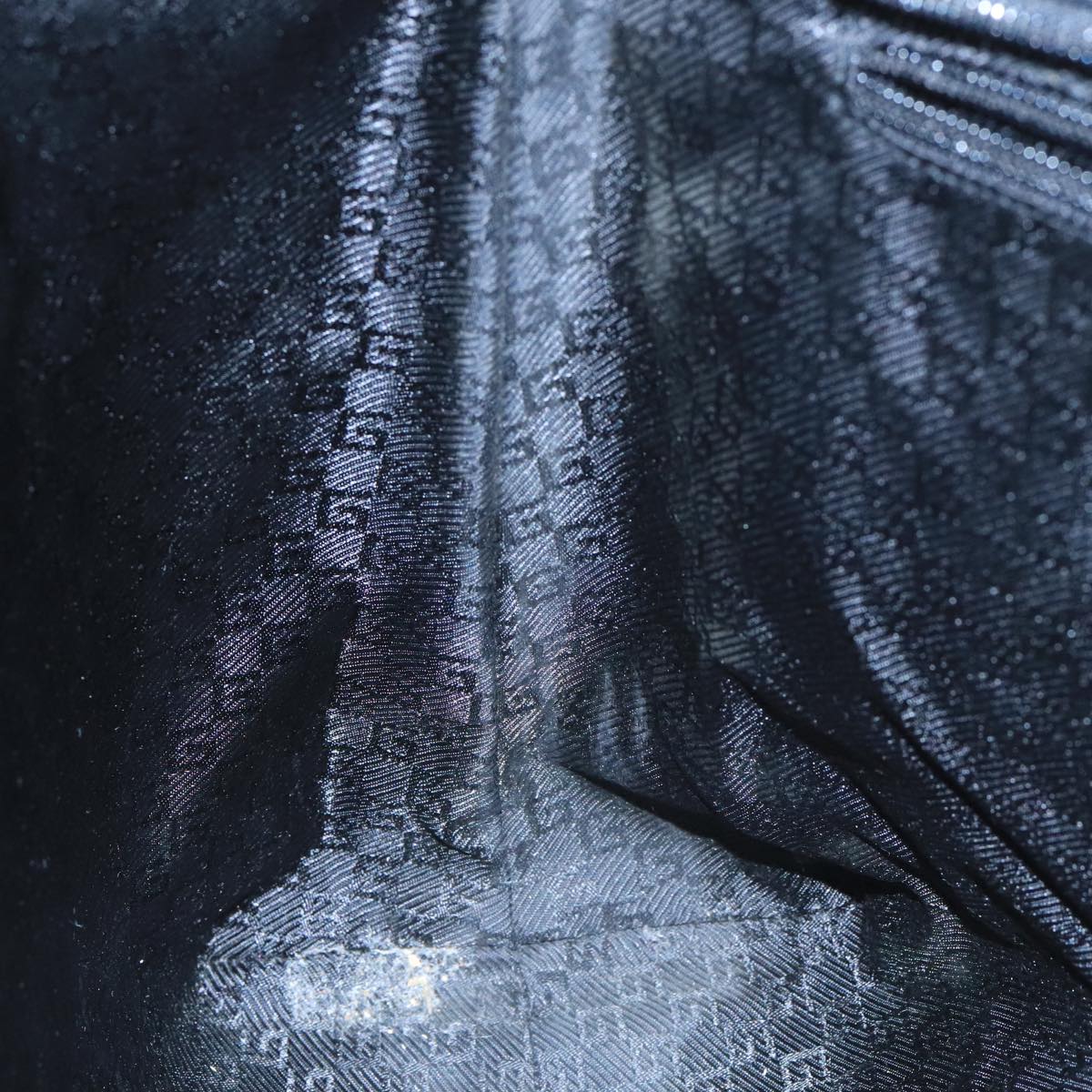 Gucci Black Canvas Tote Bag (Pre-Owned)