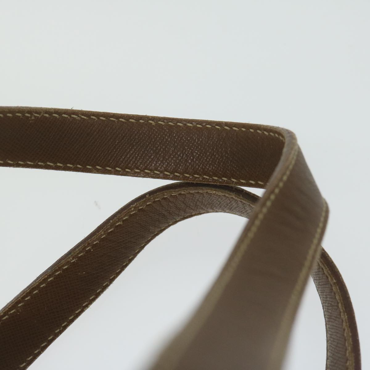 Prada Beige Synthetic Handbag (Pre-Owned)