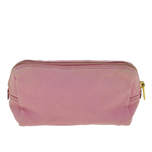 Prada Pink Canvas Clutch Bag (Pre-Owned)