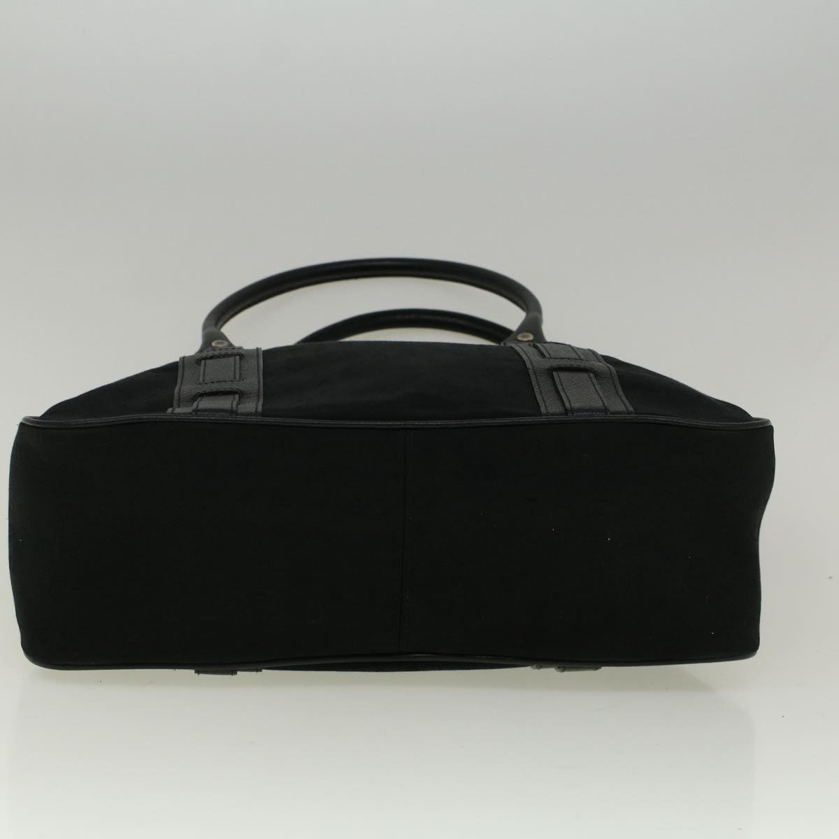 Bulgari Black Canvas Tote Bag (Pre-Owned)