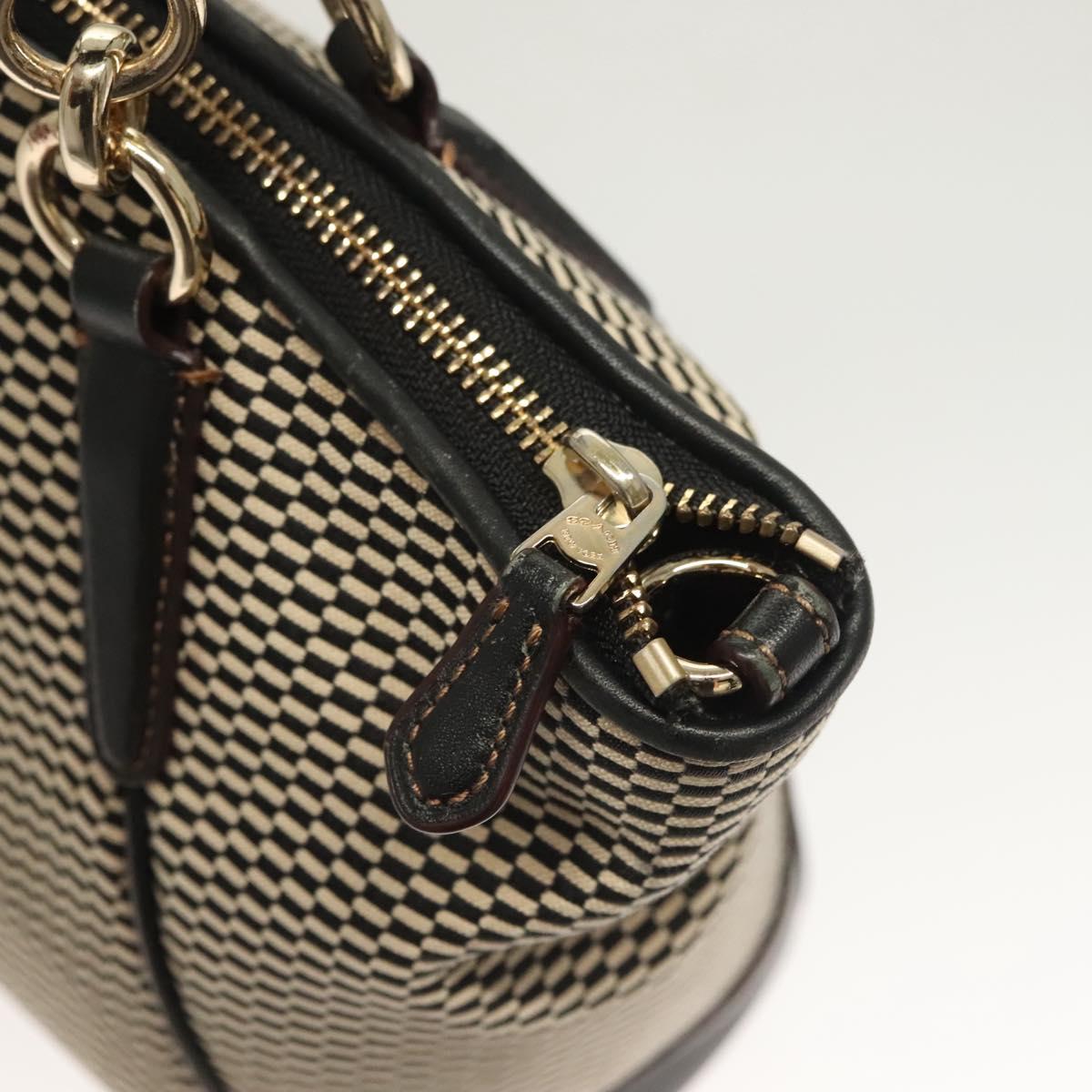 Coach Black Canvas Handbag (Pre-Owned)