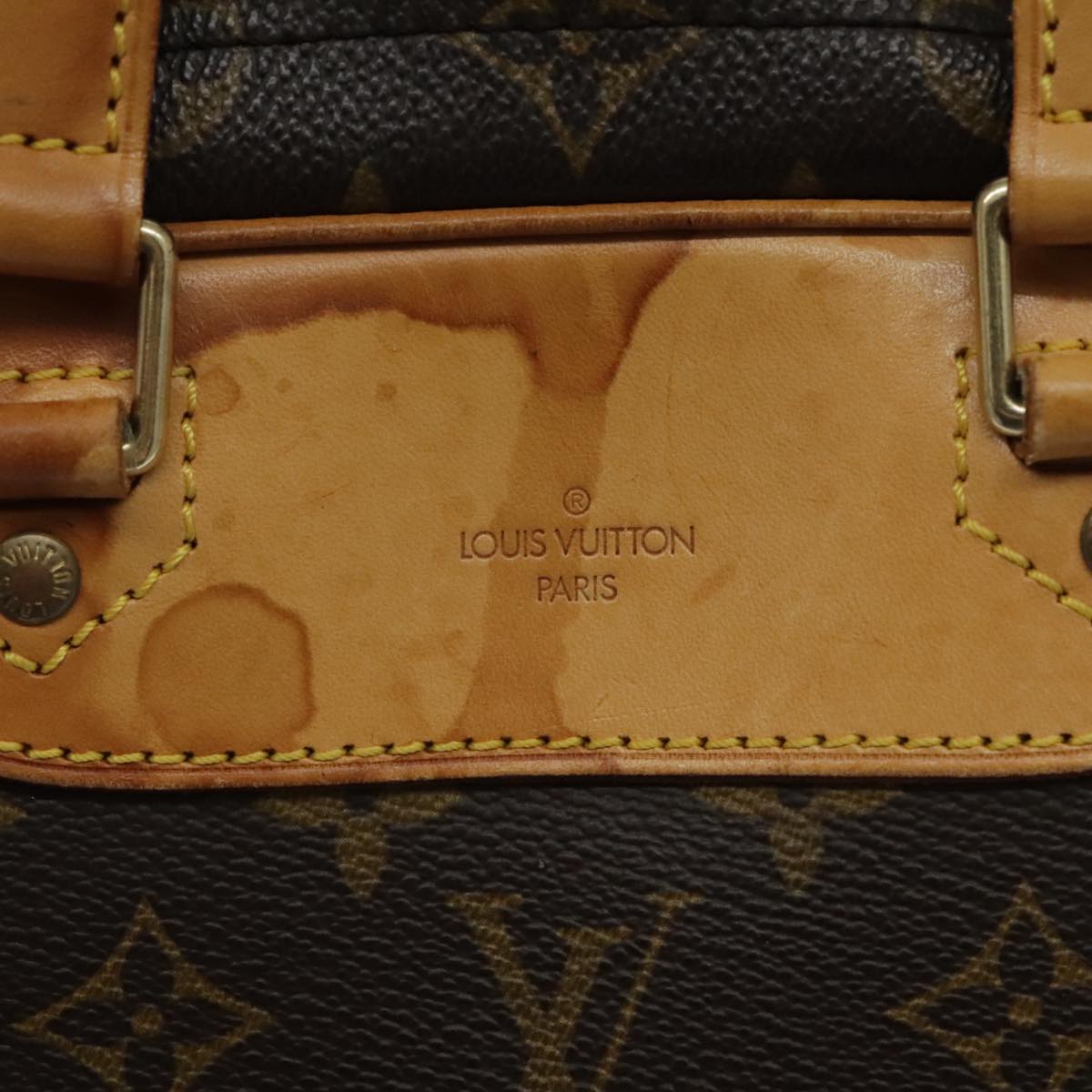 Louis Vuitton Excursion Brown Leather Handbag (Pre-Owned)