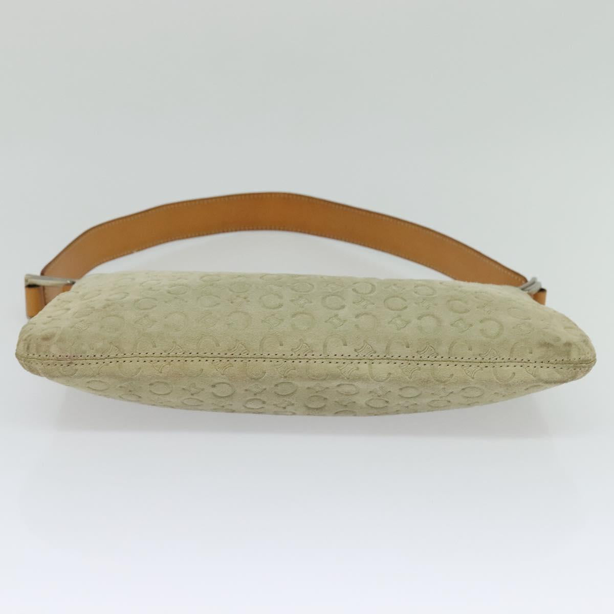 Céline Macadam Grey Canvas Shoulder Bag (Pre-Owned)