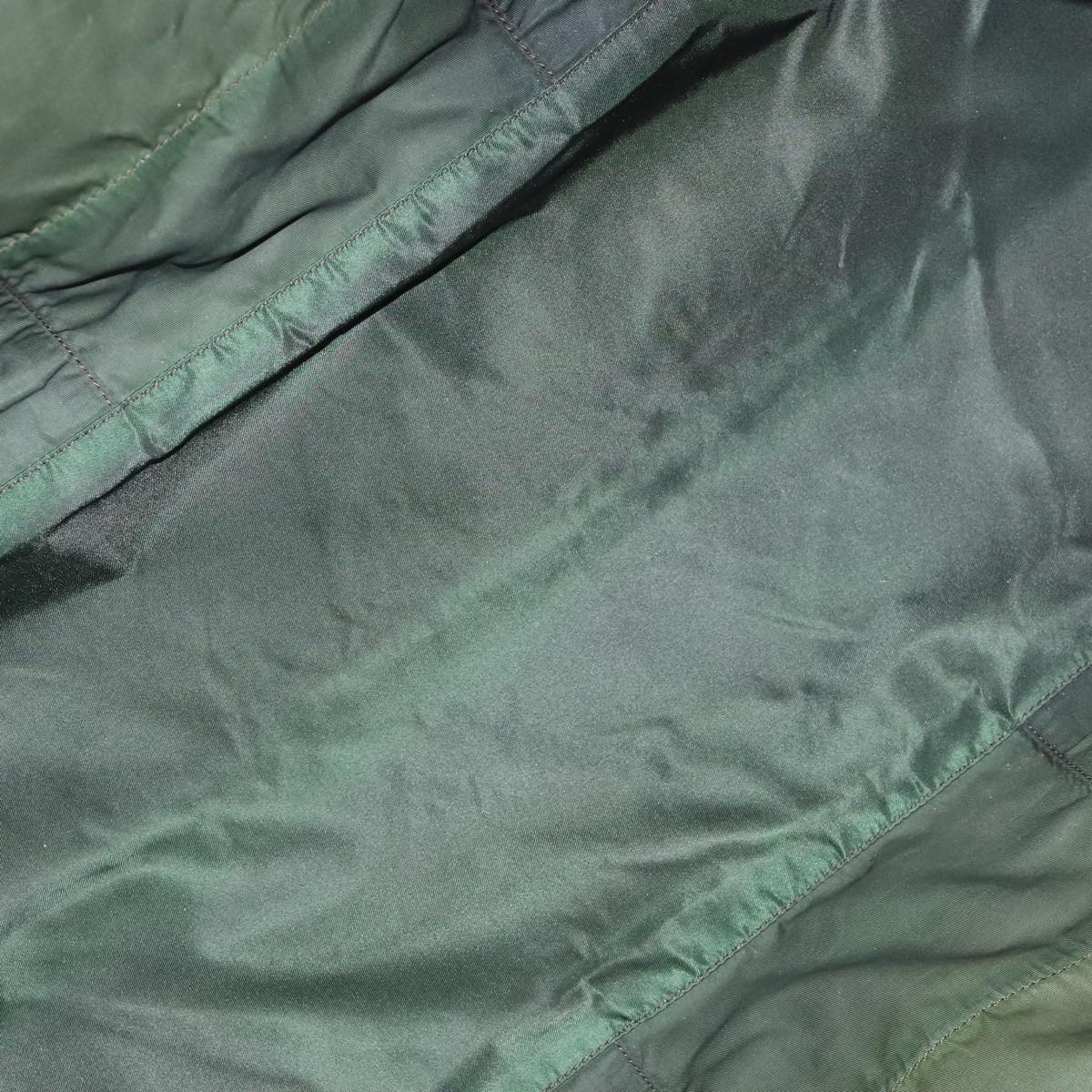 Prada Re-Nylon Khaki Synthetic Travel Bag (Pre-Owned)
