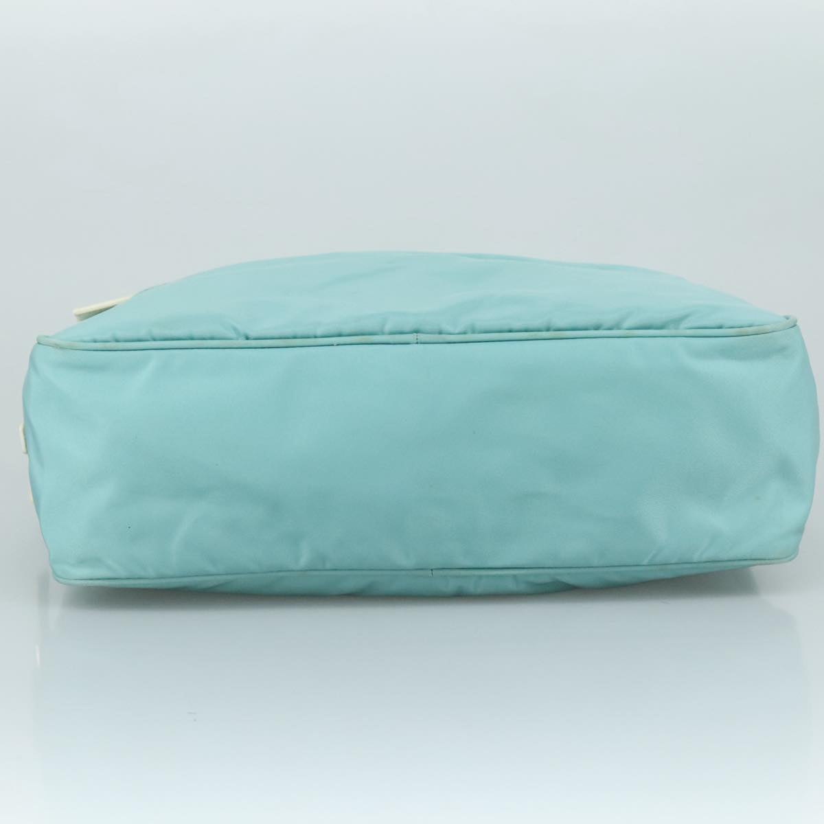 Prada Blue Synthetic Shoulder Bag (Pre-Owned)