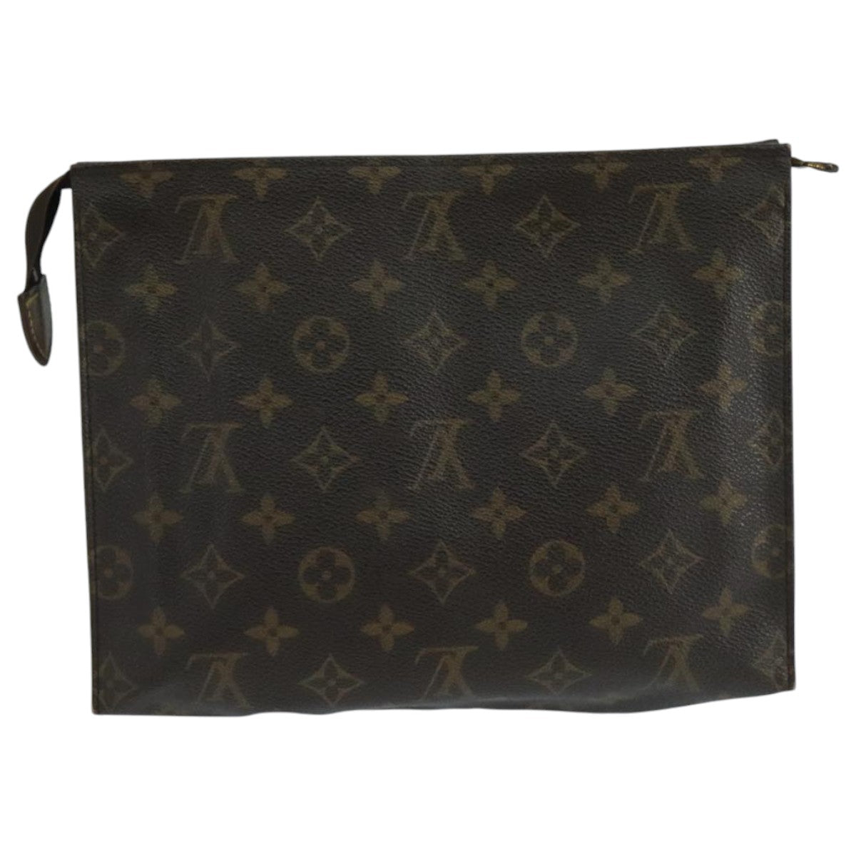 Louis Vuitton Trousse De Toilette 18 Brown Canvas Clutch Bag (Pre-Owned)