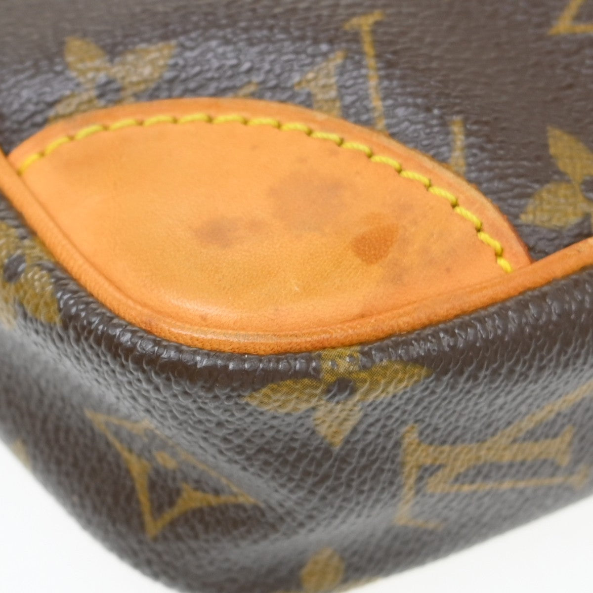 Louis Vuitton Danube Monogram Canvas Brown Canvas Shoulder Bag Bag (Pre-Owned)