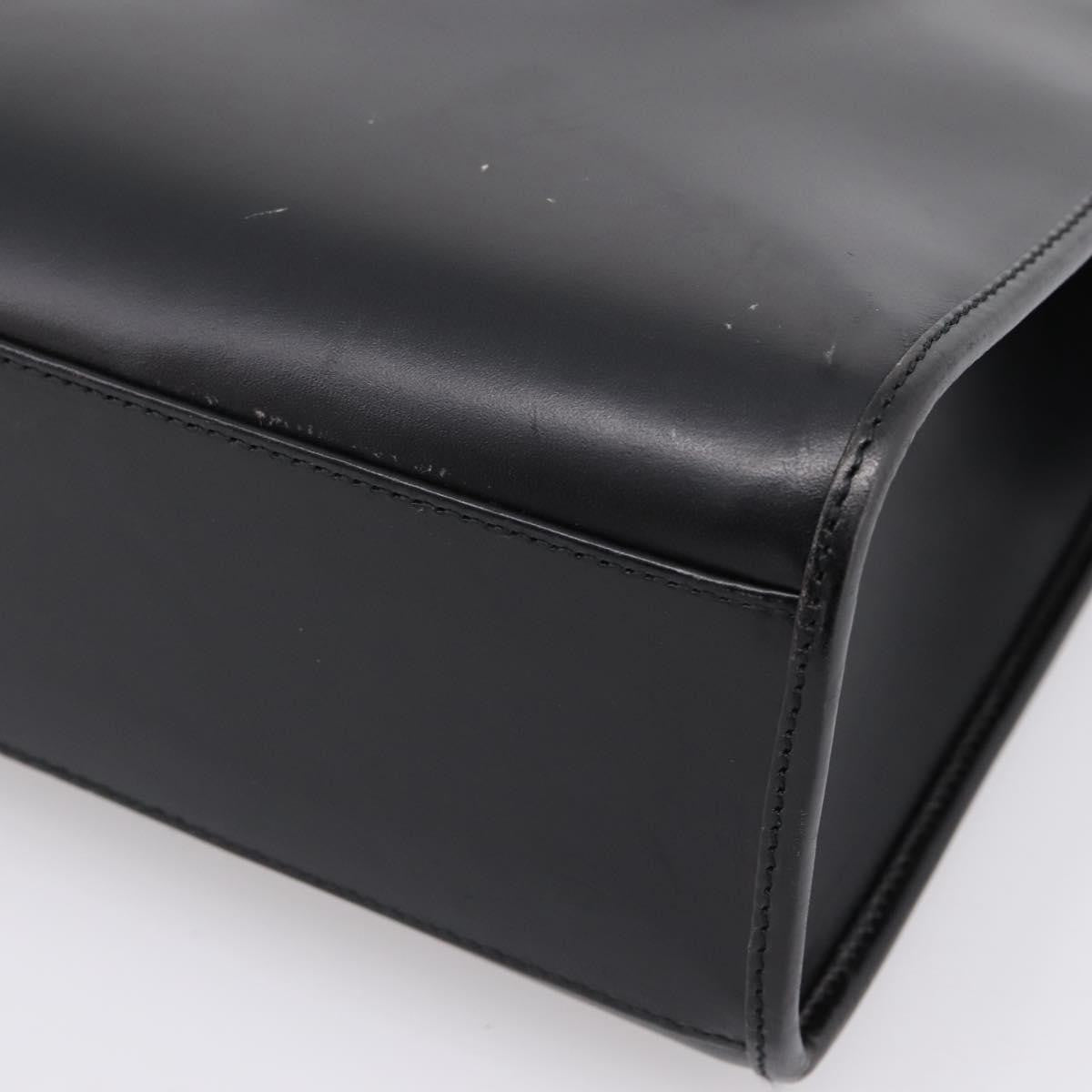 Gucci Jackie Leather Black Leather Tote Bag Bag (Pre-Owned)