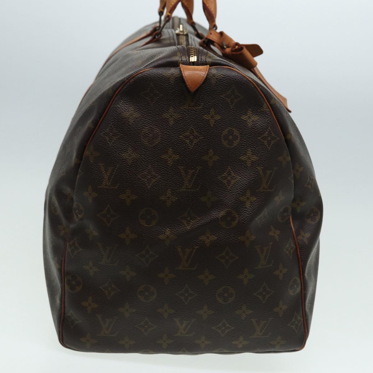 Louis Vuitton Keepall 60 Brown Canvas Travel Bag (Pre-Owned)