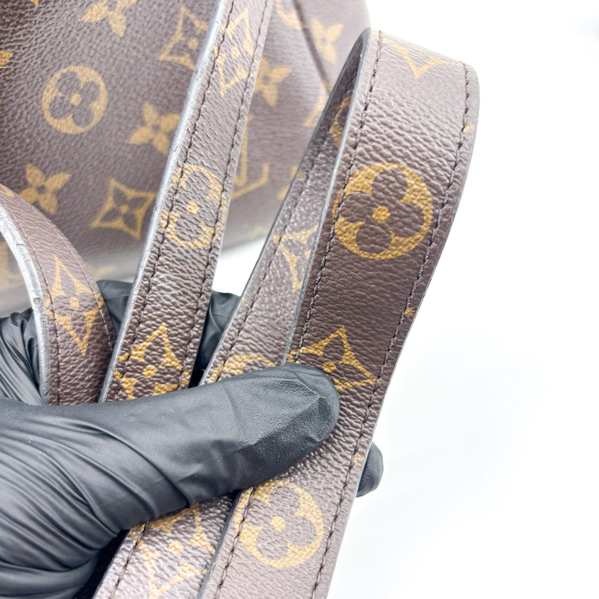 Louis Vuitton Montaigne Monogram Canvas Brown Canvas Handbag (Pre-Owned)