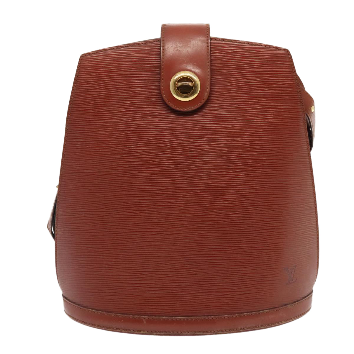 Louis Vuitton Cluny Brown Leather Shoulder Bag (Pre-Owned)