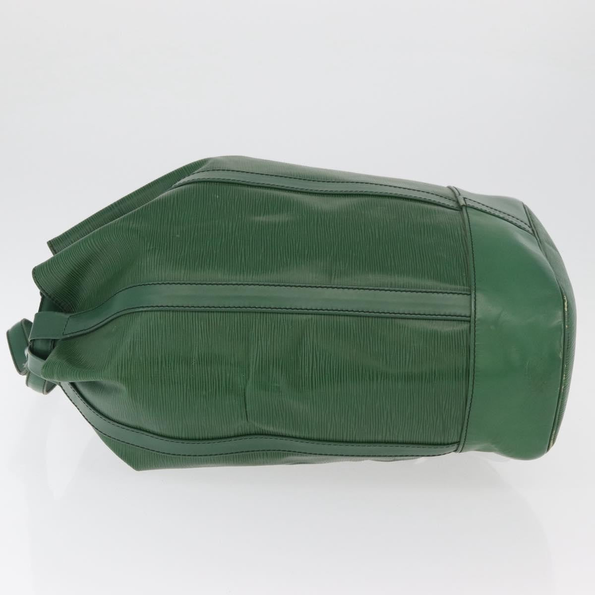 Louis Vuitton Randonnee Epi Leather Green Leather Backpack Bag (Pre-Owned)