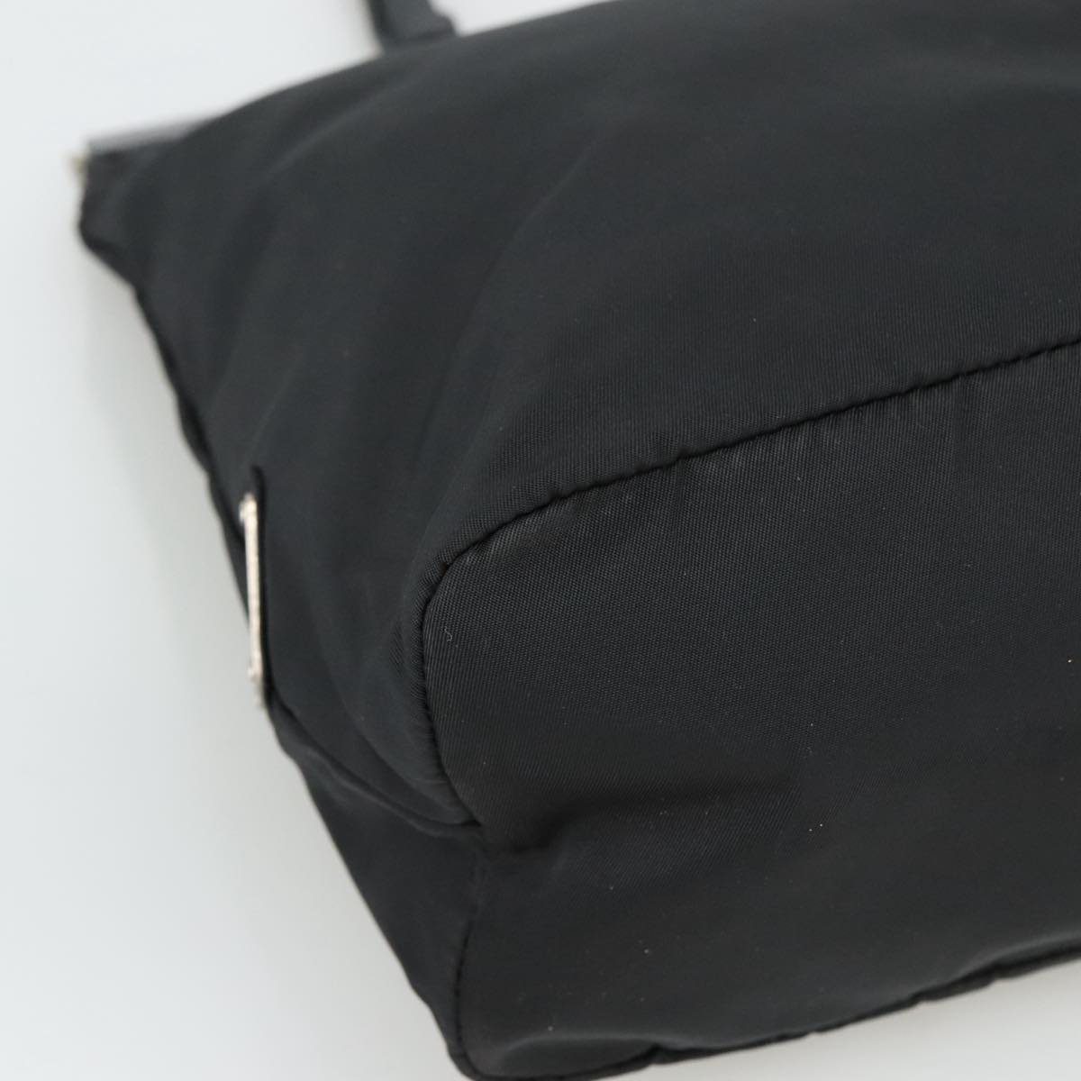 Prada Tessuto Black Synthetic Tote Bag (Pre-Owned)