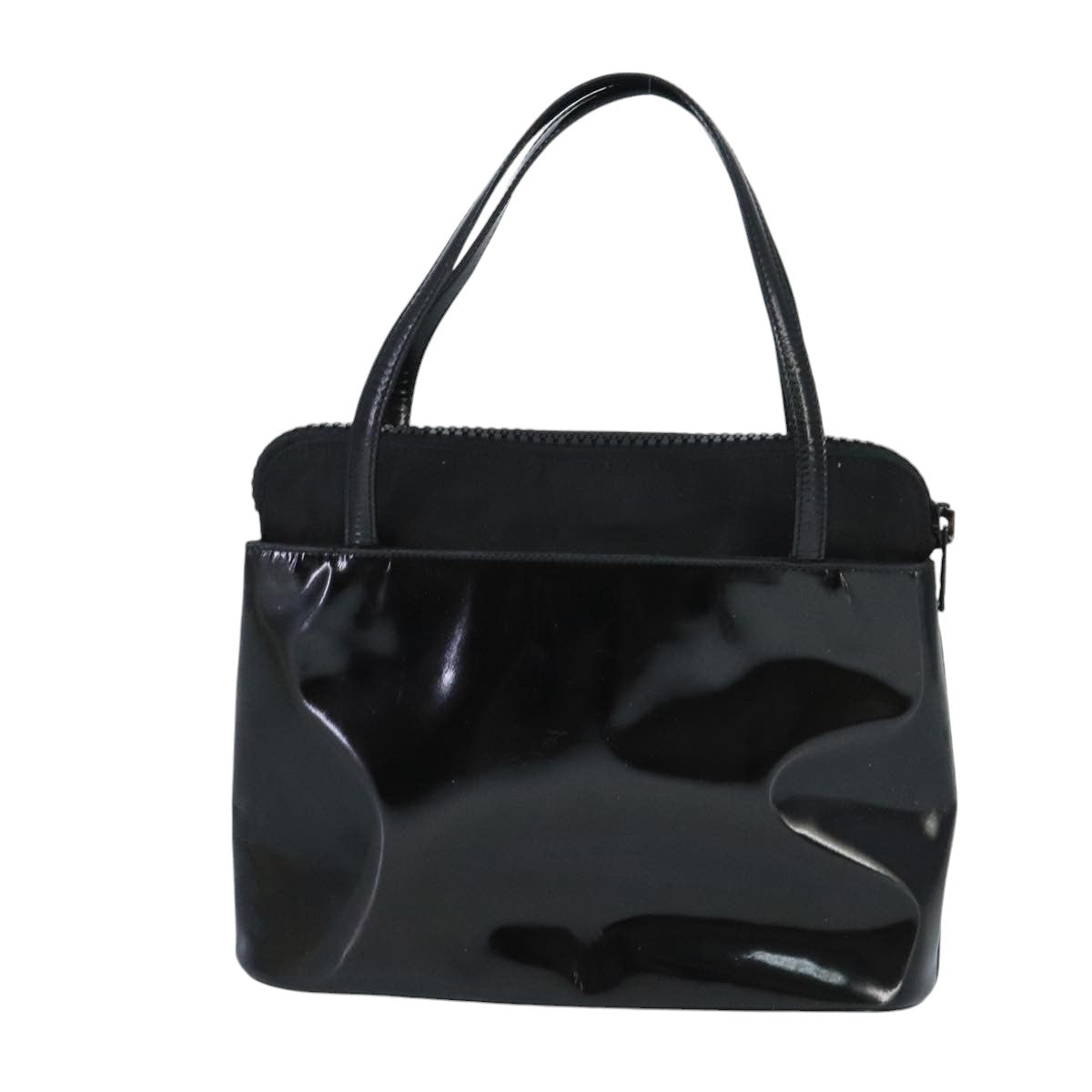 Prada Black Leather Handbag (Pre-Owned)